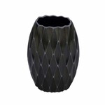 Váza Modern, hliník, šedá, 19,5x8,5x17cm (DOPRODEJ)|Ego Dekor