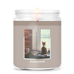 Candle with 1-wick 0.2 KG STAYING HOME, aromatic in a jar with a metal lid|Goose Creek