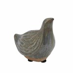 Dekorace Seagull, šedá/antik, 15,5x8x13cm (DOPRODEJ)|Ego Dekor