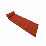 MADISON Sunbed mattress 180x68cm, foldable, Oatmel sand, outdoor finish