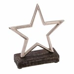 Star decoration on a base, 12.5x5x14cm, pc|Ego Dekor