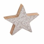Decoration star 3D, 10x2.5x10cm, pc|Ego Dekor