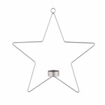Star tealight hanging, 40x4x41cm, pc|Ego Dekor