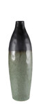 Váza ADMONT, pr. 14,5cm, zelená/sivá|Ego Dekor