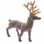 Decoration Velvet deer, 15x5x23cm, pc|Ego Dekor
