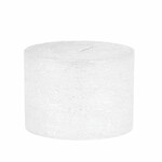 Candle ED Rustic diameter 100x110mm, white | white