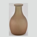 Vase LISBOA, 21cm, brown matte|Vidrios San Miguel|Recycled Glass