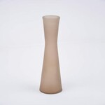 Váza úzka COIN, 30cm, hnedá matná | Vidrios San Miguel | Recycled Glass