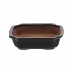 BONSAI flowerpot, ceramic, brown, 20.5x15x6cm|Esschert Design