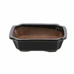 BONSAI flower pot, ceramic, brown, 26x20x7.5cm|Esschert Design