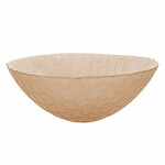 TREBOL bowl, 10x40cm, brown matte|Vidrios San Miguel|Recycled Glass