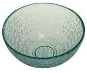 Recycled glass bowl 