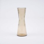 Váza úzka COIN, 20cm, fľaškovo hnedá|dymová|Vidrios San Miguel|Recycled Glass