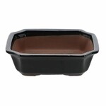 BONSAI flower pot, ceramic, brown, 31x25x9cm|Esschert Design