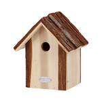 House for blue tit, with bark, natural, 20x31x18cm|Esschert Design