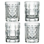 Whiskey/alcohol glass 0.06L, AFTER, clear, set 4 pcs, GIFT PACK 4 pcs|La Rochere