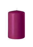 Candle SAFE CANDLE diameter 4x8cm, purple|erika, pack of 24 pcs|Wenzel