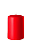 Świeca SAFE CANDLE średnica 4x6cm, czerwona|rubinowa, opakowanie 24 szt.|Wenzel