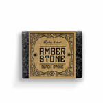 Jantárový kameň/Vosk vonný AMBER STONE 5x2x4cm, Black Stone/Čierny kameň|Boles d´olor
