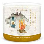 Candle WILDERNESS 0.41 KG STORIES BY THE CAMPFIRE, aromatic in a jar, 3 wicks|Goose Creek