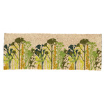 Coconut doormat, flowers, XL, 120x40cm|Esschert Design