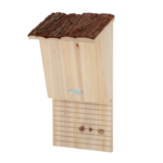 Búdka pre netopiere BAT, s kôrou, prírodná 100%FSC, 20x40x16cm|Esschert Design