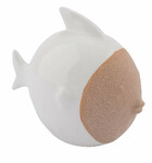 Fish decoration, ceramic, white, 15.5x10x13.5cm, (package includes 1 pc)|Ego Dekor