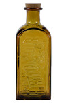 ECO Lahev z recyklovaného skla na limonádu s korkovým uzávěrem 2 L, hnědá, 12x29 cm (balení obsahuje 1ks)|Ego Dekor