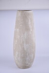 Váza keramická EVORA, pr.24x60cm, šedá|ROCK GOLD|Ego Dekor