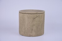 Osłonka na doniczkę ceramiczną EVORA o średnicy 18x16cm, kamel|CAMEL|Ego Dekor