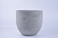 Osłonka na doniczkę ceramiczną LISABON o średnicy 29x26cm, st. szary|JASNOSZARY|Ego Dekor