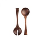 T&G WOODWARE Naberačka na šalát DECO, 29cm, set 2ks