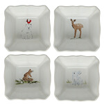 Miska zapekacia|ramekín 10cm|0,15L, DEER FRIENDS, biela, set 4ks (DOPREDAJ)|Casafina