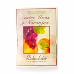 Vonný sáček KAPESNÍ MALÝ, papírový, 5,5 x 7,5 x 0,3 cm, Entre uvas y Naranjos|Boles d´olor