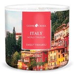 Świeca WORLD TRAVELER 0,45 KG ITALY - SWEET TIRAMISU, aromatyczna w słoiczku|Goose Creek