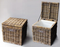 Laundry basket, 50x50x50 (SALE)|Van Der Leeden 1915